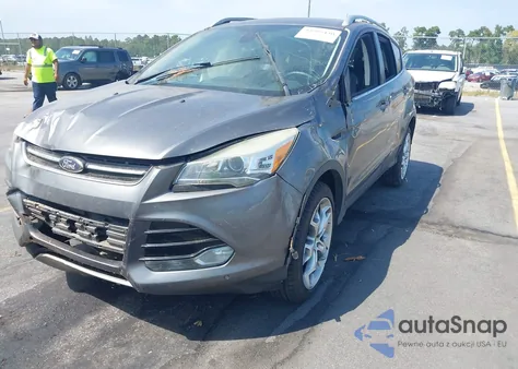 2014 Ford Escape Titanium из США, поврежденный, VIN 1FMCU0J99EUA94597
